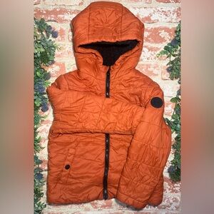 Michael Kors Kids Puffer Jacket - Orange Spice
